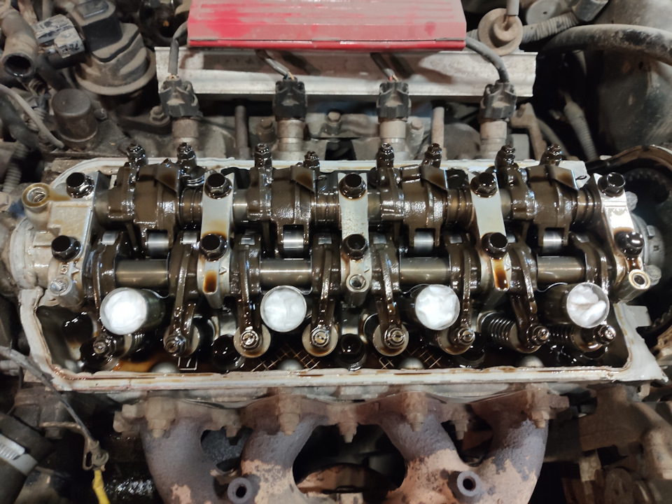 Фото 74 — Регулировка клапанов Honda Civic