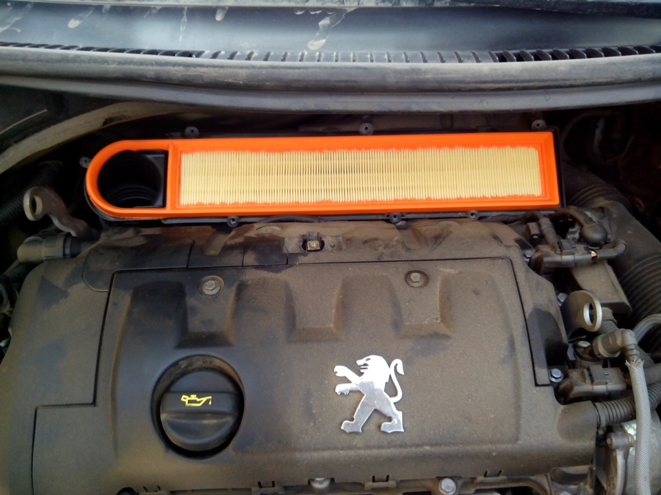 Фото 30 — Замена фильтра воздуха Peugeot 2008