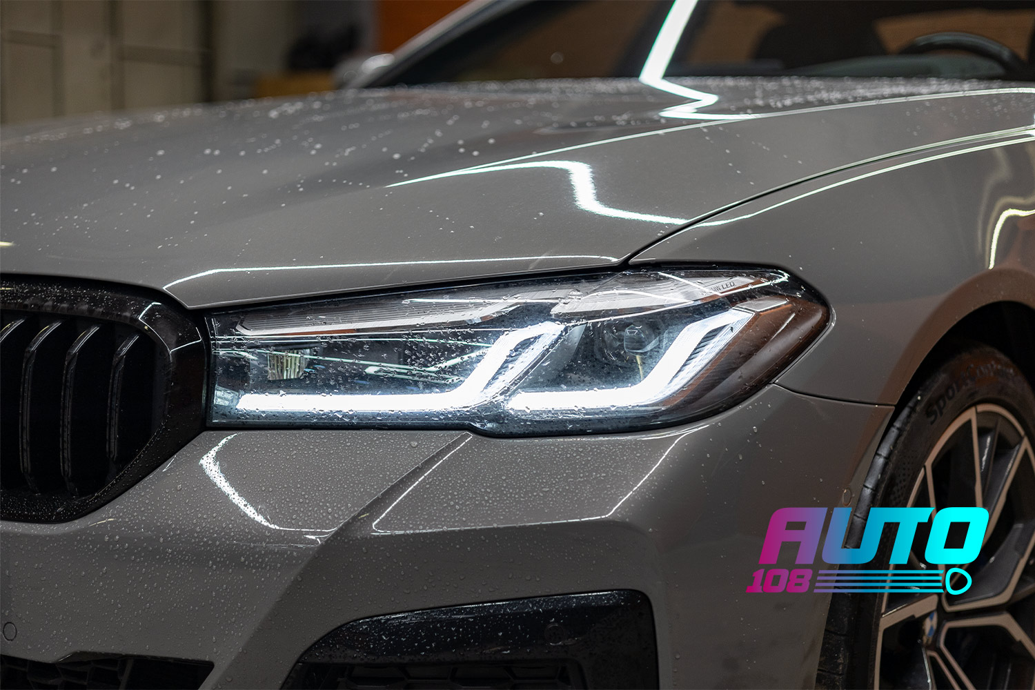 Фото 13 — Замена стекла фары BMW 5 Series