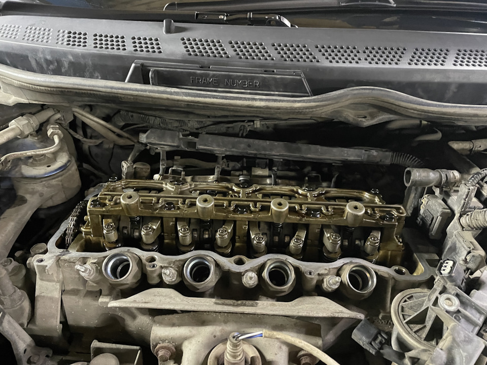 Фото 66 — Регулировка клапанов Honda Civic