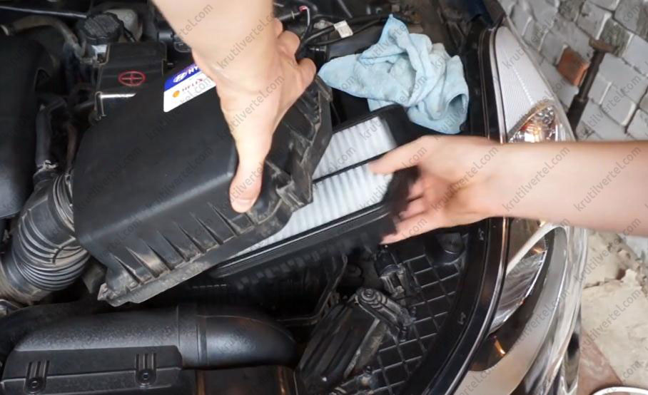 Фото 102 — Замена фильтра салона Hyundai Elantra