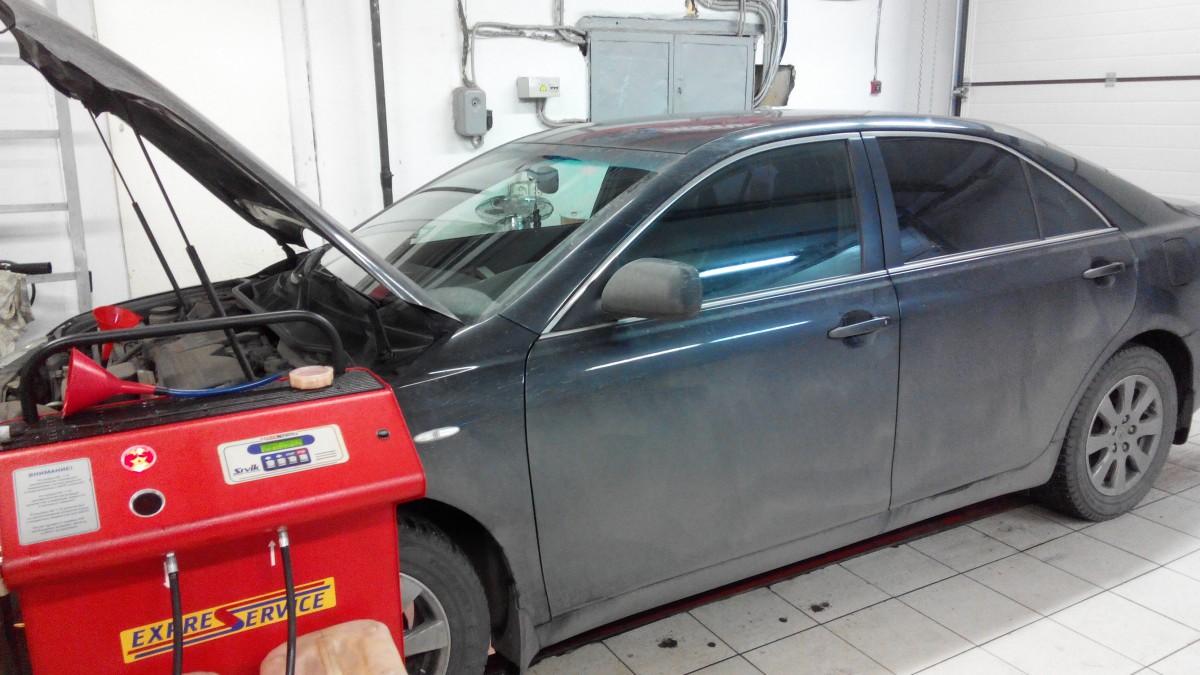 Фото 19 — Замена масла Toyota Camry